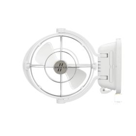 Sirocco II Elite Gimbal Fan 12V/24V, White